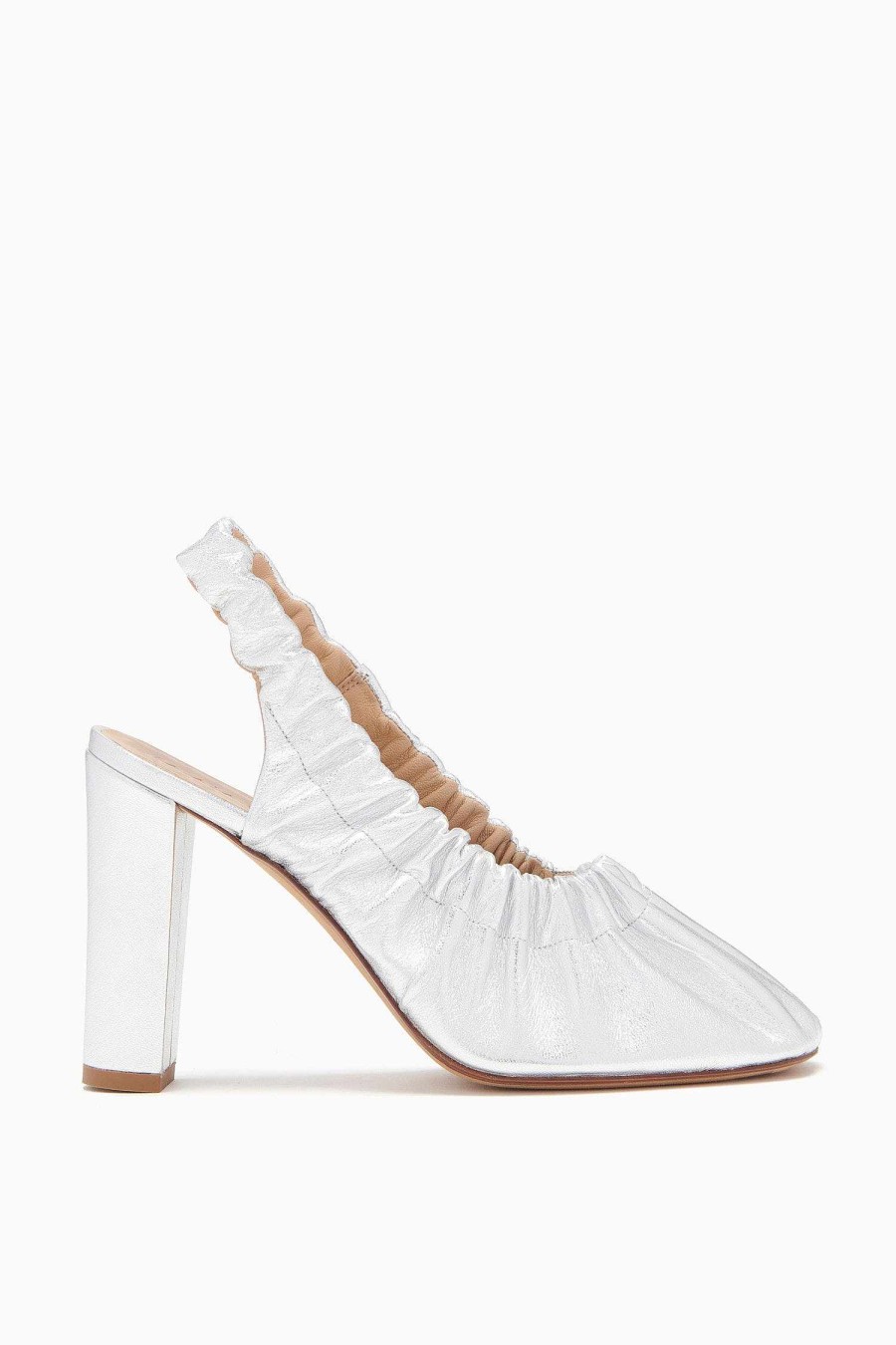 Sko Ulla Johnson | Lucia Ruched High Heel Solv