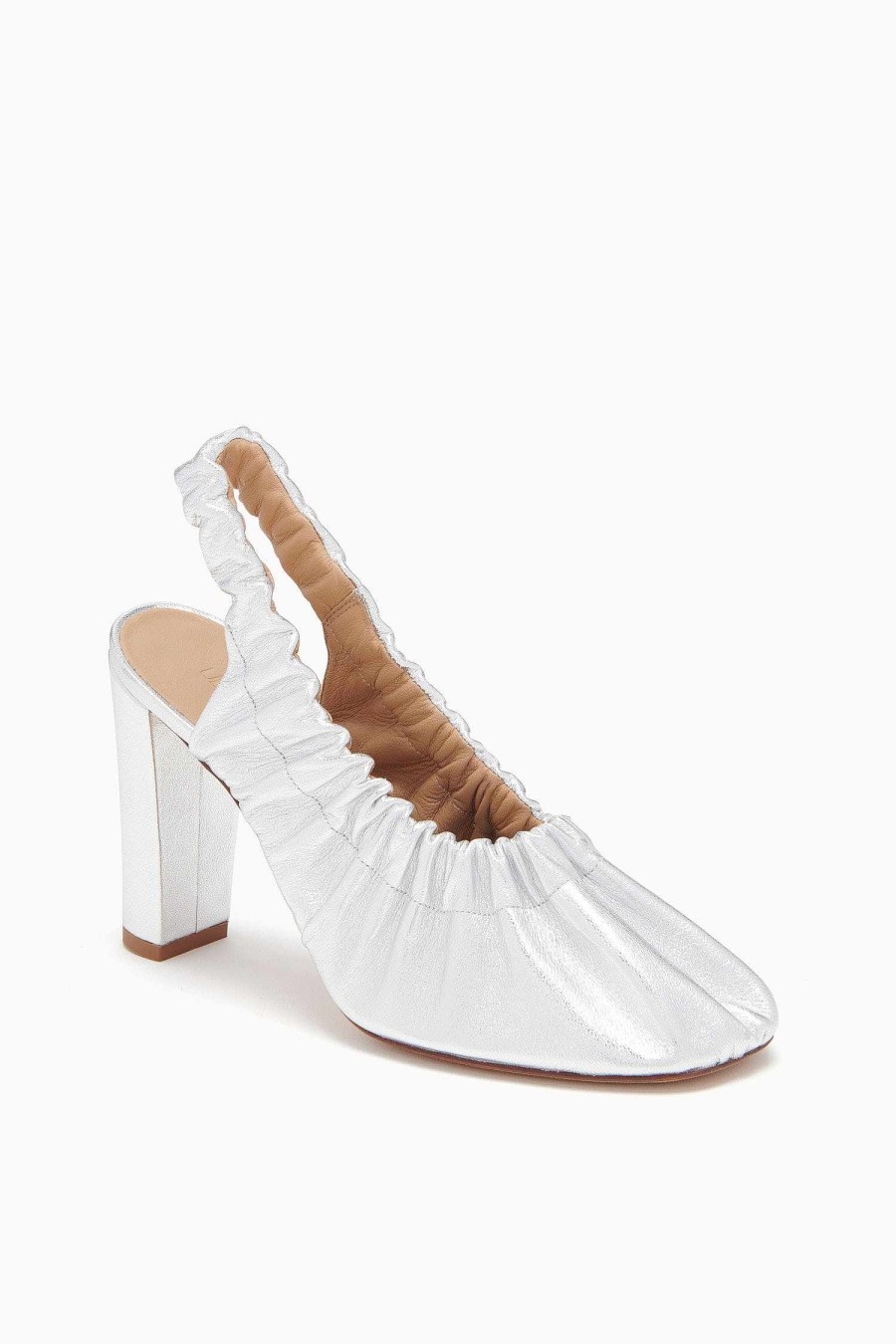 Sko Ulla Johnson | Lucia Ruched High Heel Solv